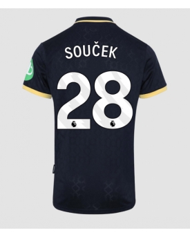 West Ham United Tomas Soucek #28 Maglia Gara Terza Repliche 2025-26 Maniche Corte
